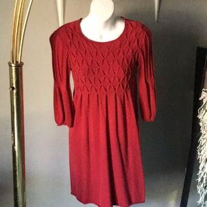 Max Edition red knit dress, medium